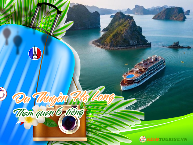 Tour du lịch Hạ Long: Du thuyền 3 sao - Thăm quan Vịnh 6 tiếng từ Hà Nội Tour du lịch Hạ Long: Du thuyền 3 sao - Thăm quan Vịnh 6 tiếng từ Hà Nội